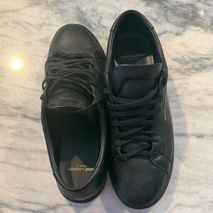 Saint Laurent Men's Black Sneakers